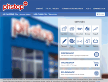 Tablet Screenshot of pitstop.de